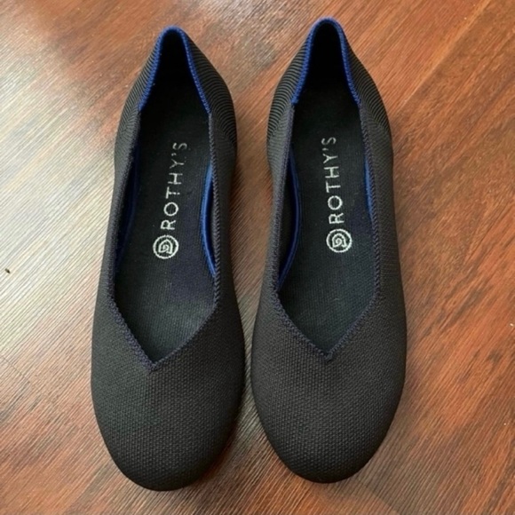 Rothy's dark gray ballet flats - Picture 1 of 3